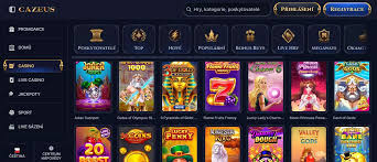 cazeus casino Gameplay